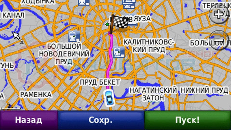 Garmin Дороги России